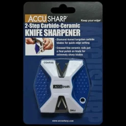 AccuSharp Tools>342C 2-Step Carbide-Ceramic Knife Sharpener