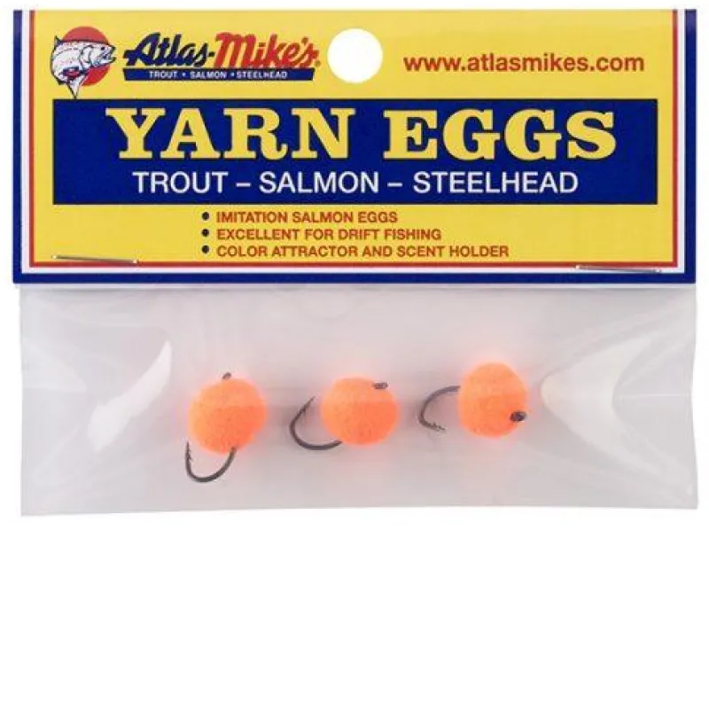 Atlas Mike's Soft Baits>Yarn Size 4 Eggs