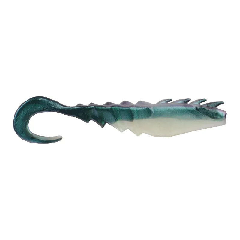 Berkley Soft Baits>Gulp! Saltwater Nemesis Prawn Curl Tail Soft Baits