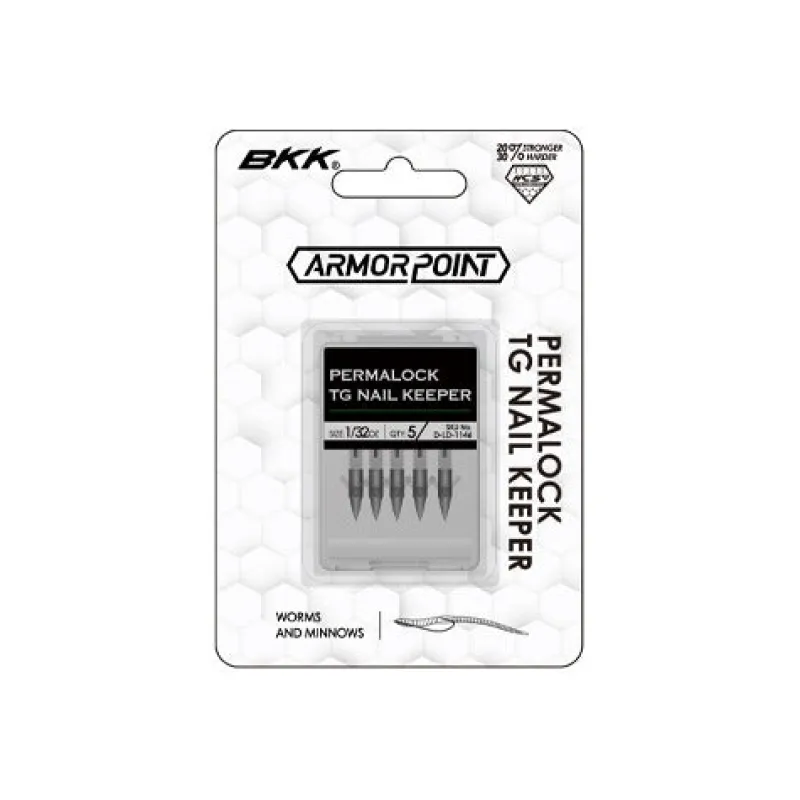 BKK Hooks>Armor-PoinT Permalock - TG Nail Keeper