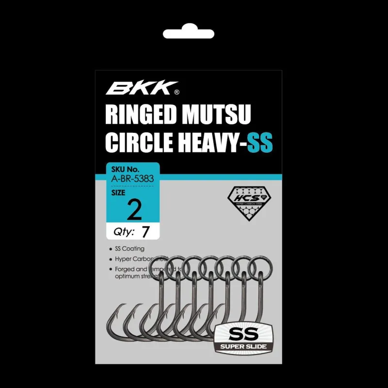 BKK Hooks>Ringed Mutsu Circle Heavy-SS Hooks