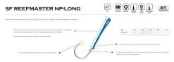 BKK Hooks>SF Reefmaster NP Long Speed Jigging Assist Hooks