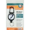 Boomerang Tools>x Tackle World Logo Mid Zinger Retractable Carabiner With Split Ring