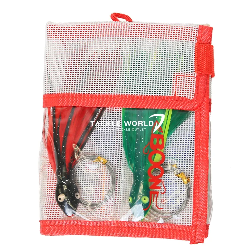 Boone Trolling Lures>Assorted 6pk Dolphin Rig Kit