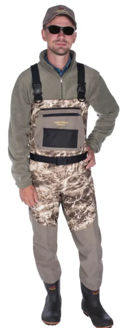 Caddis Waders & Bibs>Mossy River Series Breathable Bootfoot Waders *Final Sale*
