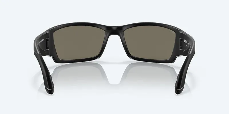 Costa Sunglasses>Corbina Blackout Frame With Mirror Blue Lens 580G Polarized Sunglasses