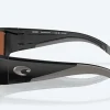 Costa Sunglasses>Corbina Pro Matte Black Frame with Green Mirror Lens 580G Polarized Sunglasses