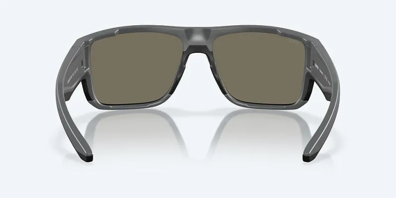 Costa Sunglasses>Taxman Matte Gray Frame with Blue Mirror Lens 580G Polarized Sunglasses