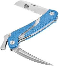 Cuda Knives & Scissors>18092 Titanium Bonded Marlin Spike Folding Knives