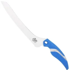 Cuda Knives & Scissors>18844 9" Titanium Bonded Offset Serrated Knives