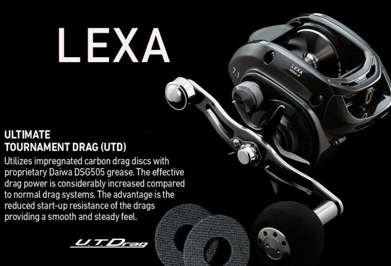 Daiwa Baitcasting>2023 Lexa Baitcasting Reels