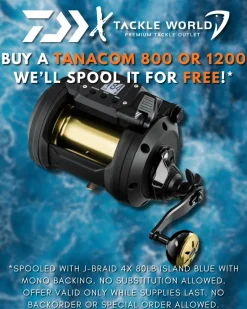 Daiwa Electric>Tanacom 800 & 1200 Electric Reels