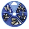 Eagle Claw Rigs|Swivels & Snaps>Worm Weight Sinker Assortment