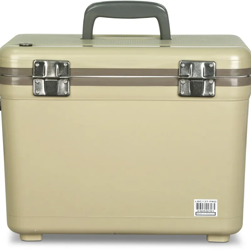 Engel Tackle Boxes & Storage>13 Quart Live Bait Pro Cooler with AP3 Rechargeable Aerator & Stainless Hardware