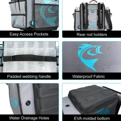 Evolution Bags|Tackle Boxes & Storage>3700 Rigger Series Kayak Tackle Bags