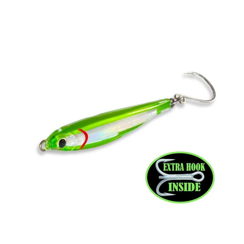 Fat Cow Jigs>Shatterproof Fat Minnow Epoxy Jigs
