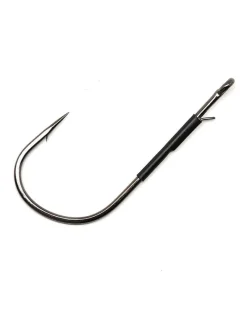 Gamakatsu Hooks>Heavy Cover Worm with Tin Keeper Hooks NS Black