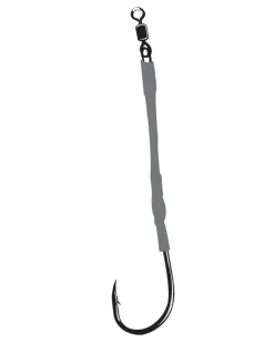 Gamakatsu Hooks>Steel Assist with Magic Eye Swivel Hooks NS Black