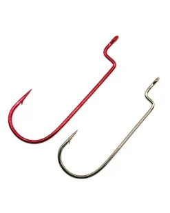Gamakatsu Hooks>Worm Offset Shank Round Bend Hooks Bronze