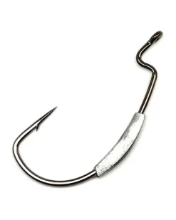 Gamakatsu Hooks>Worm Superline Extra Wide Gap (EWG) Weighted Hooks NS Black