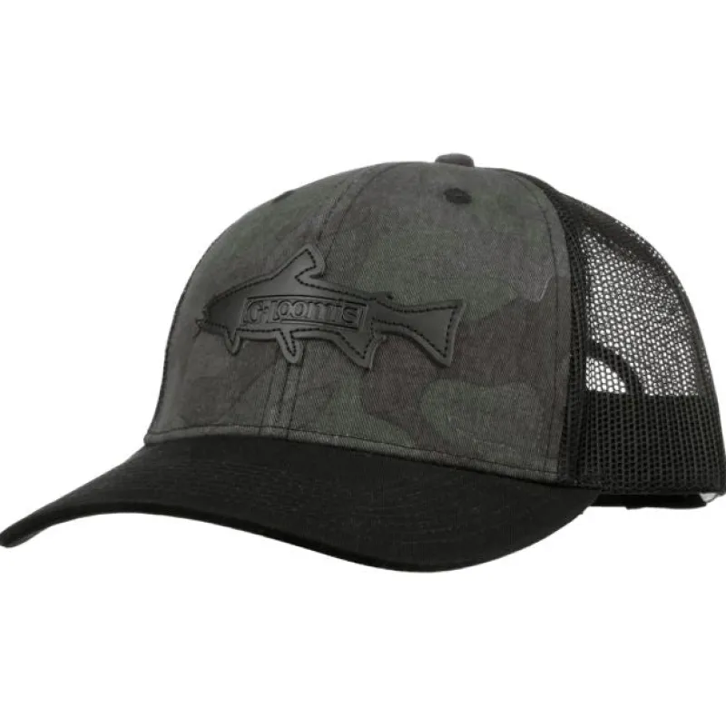 G. Loomis Hats>Camo Patch Cap Gray