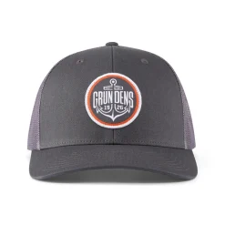 Grundens Hats>Logo Anchor Trucker Hat