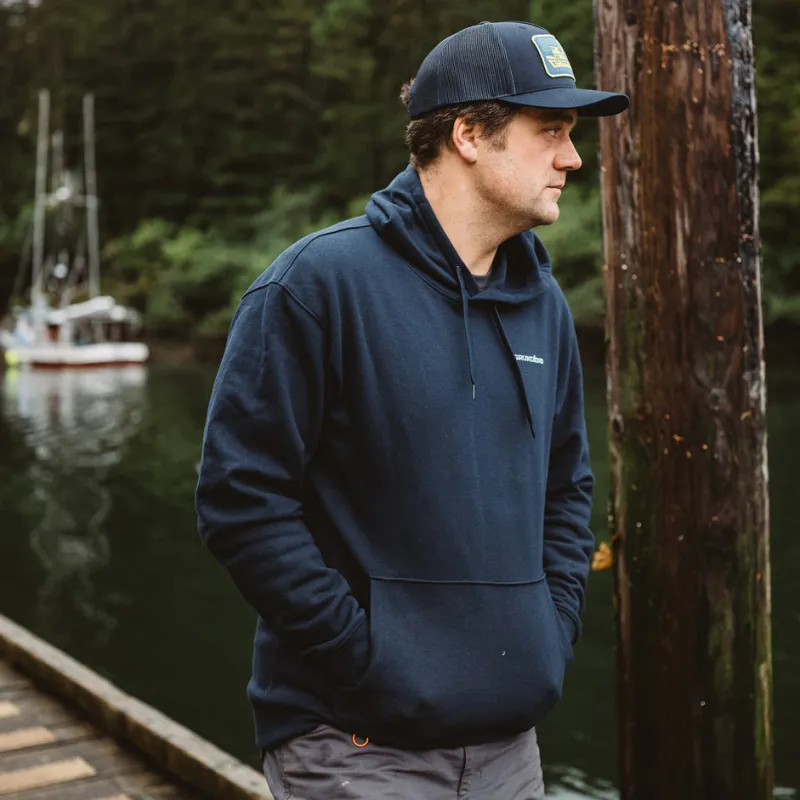 Grundens Shirts & Hoodies>Logo Boat Hoodie