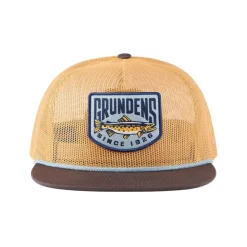 Grundens Hats>Trout Patch Mesh Trucker Hat