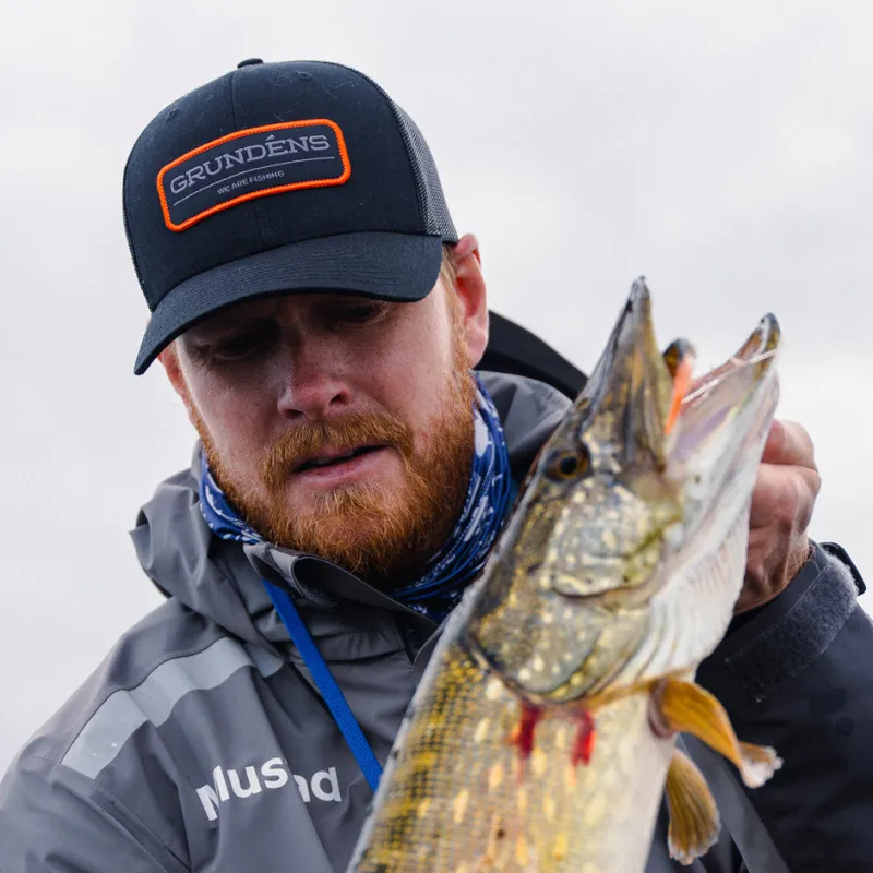 Grundens Hats>We Are Fishing Trucker Hat