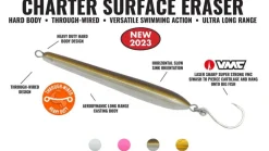 Hogy Jigs>Charter Surface Eraser Long Range Lures