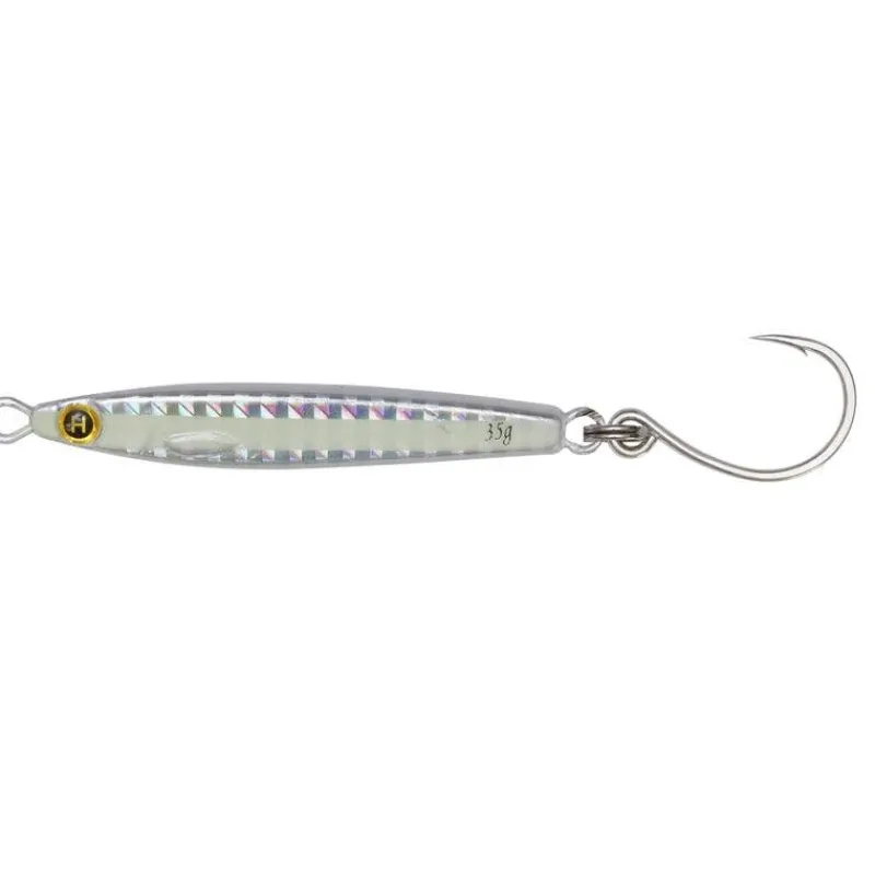 Hogy Jigs>Heavy Minnow Jigs With VMC 4X In-Line Hook