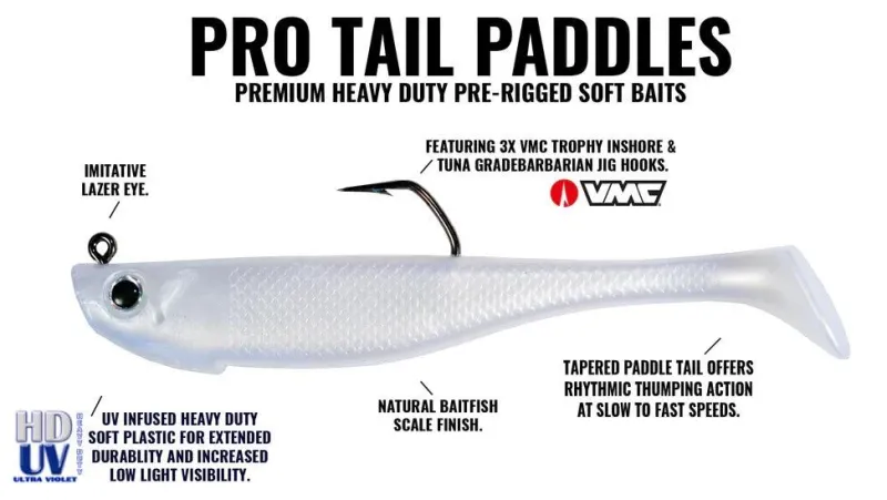 Hogy Soft Baits|Jigs>Pro Tail Paddles