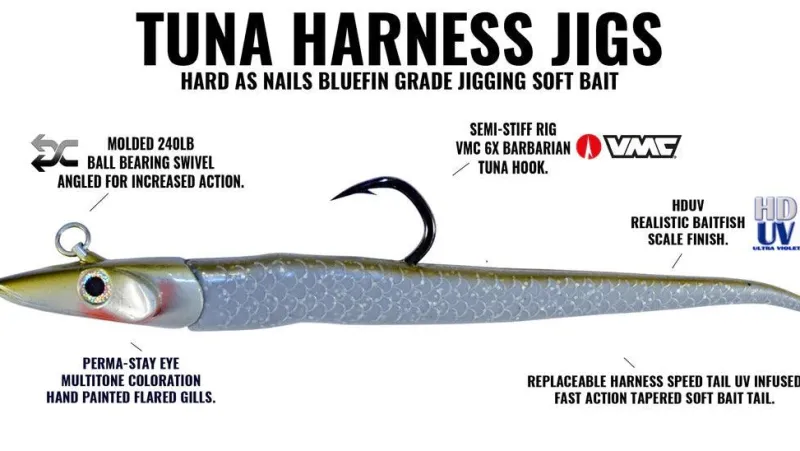 Hogy Soft Baits>Tuna Harness Jigs