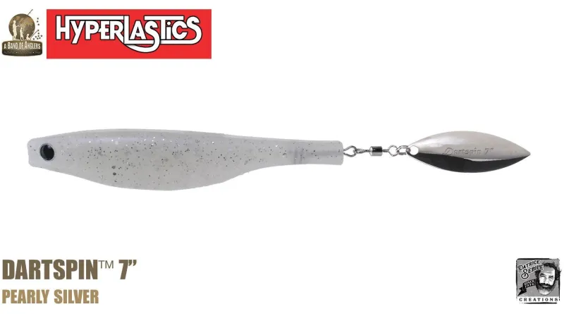 Hyperlastics Soft Baits>Dartspin Lures