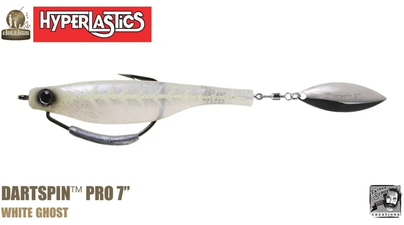 Hyperlastics Soft Baits>Dartspin Pro Lures (Rigged Weedless Ver.)