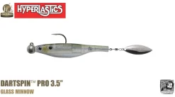 Hyperlastics Soft Baits>Dartspin Pro Lures (Rigged Jighead Ver.)