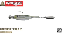Hyperlastics Soft Baits>Dartspin Pro Lures (Rigged Jighead Ver.)