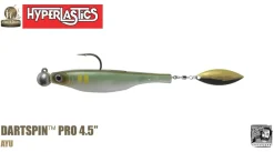 Hyperlastics Soft Baits>Dartspin Pro Lures (Rigged Jighead Ver.)