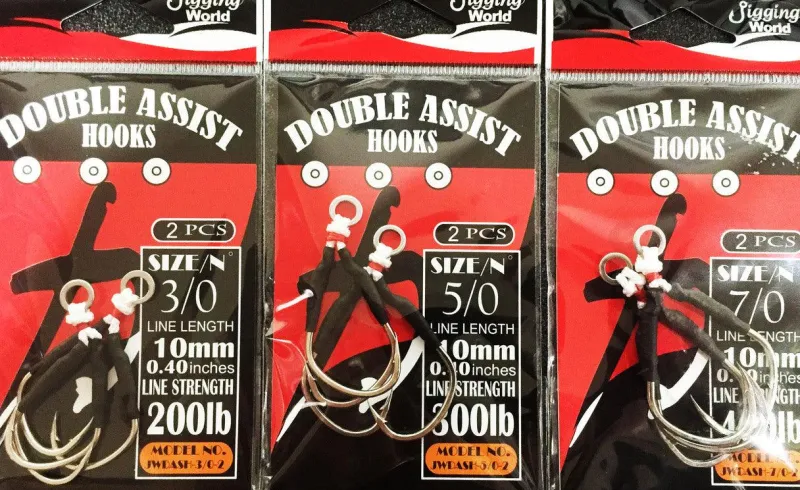 Jigging World Hooks>Double Assist Hooks