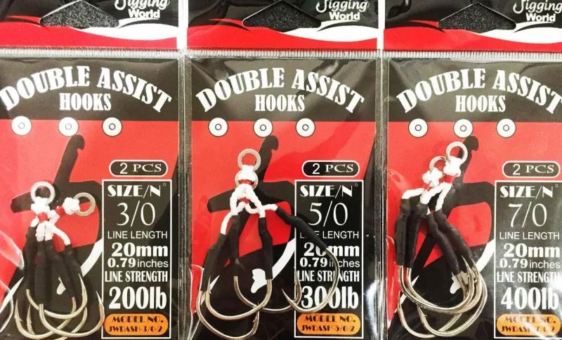Jigging World Hooks>Double Assist Hooks