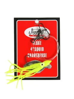 Jigging World Rigs>Fluke Rigs with 4" Squid