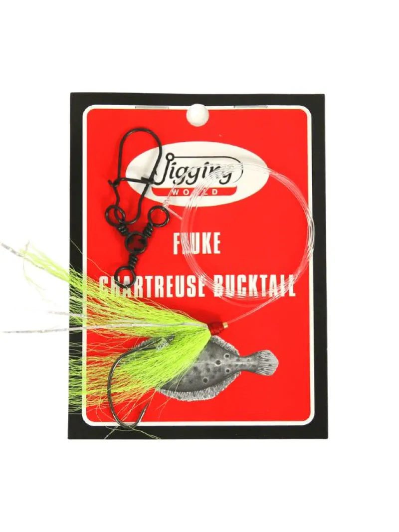 Jigging World Rigs>Fluke Rigs with Bucktail