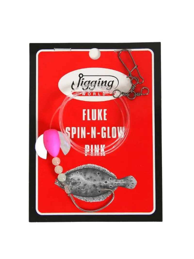 Jigging World Rigs>Fluke Rigs with Spin & Glow
