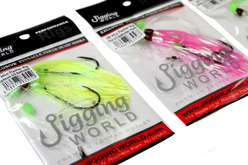 Jigging World Rigs>Hi-Lo Flasher Rigs