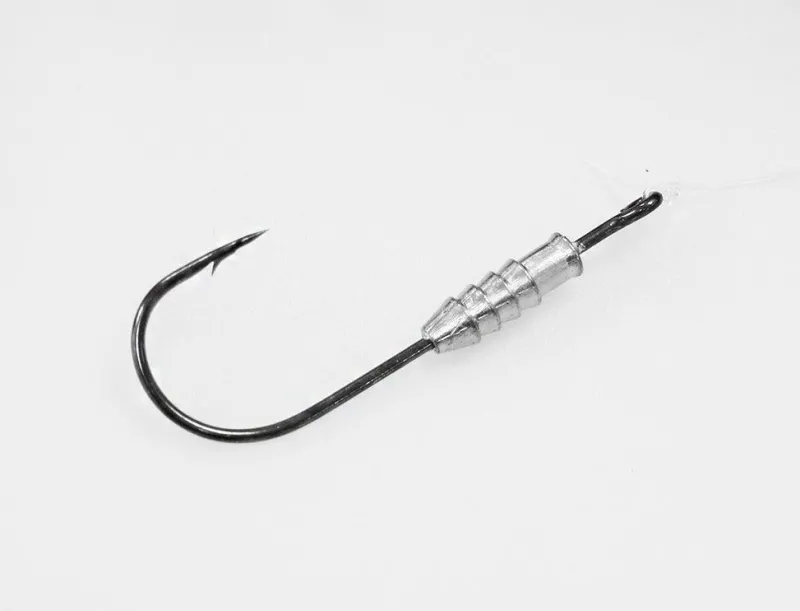 Jigging World Rigs>Hi-Lo Flasher Rigs with Weighted Grub Holder Hooks