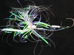 Jigging World Rigs>Hi-Lo Flasher Rigs with Weighted Grub Holder Hooks