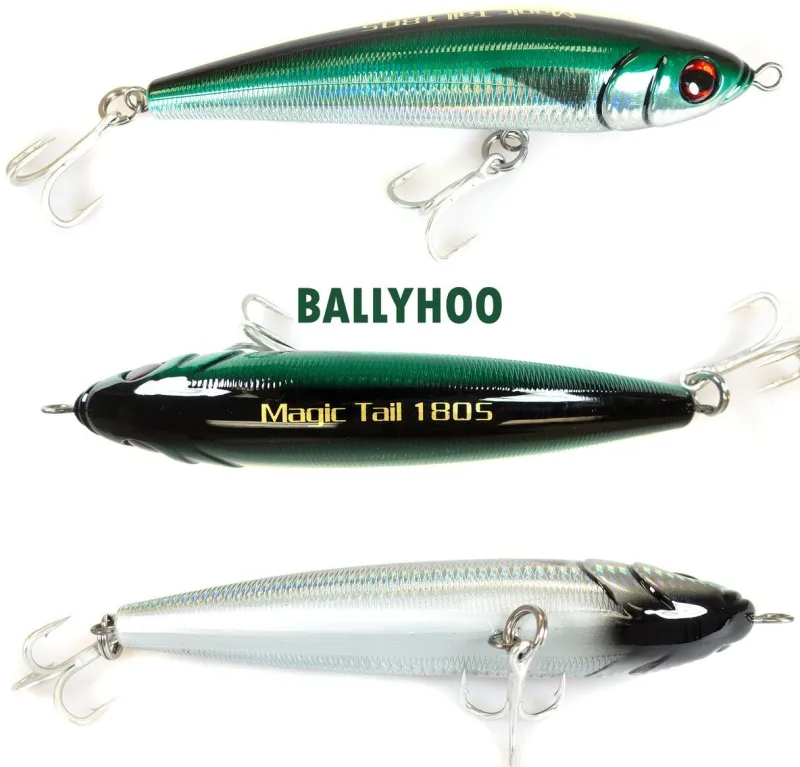 Jigging World Hard Baits>Magic Tail Sinking Stick Baits *Final Sale*