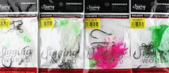 Jigging World Rigs>Micro Silicone Skirt Tandem Rigs