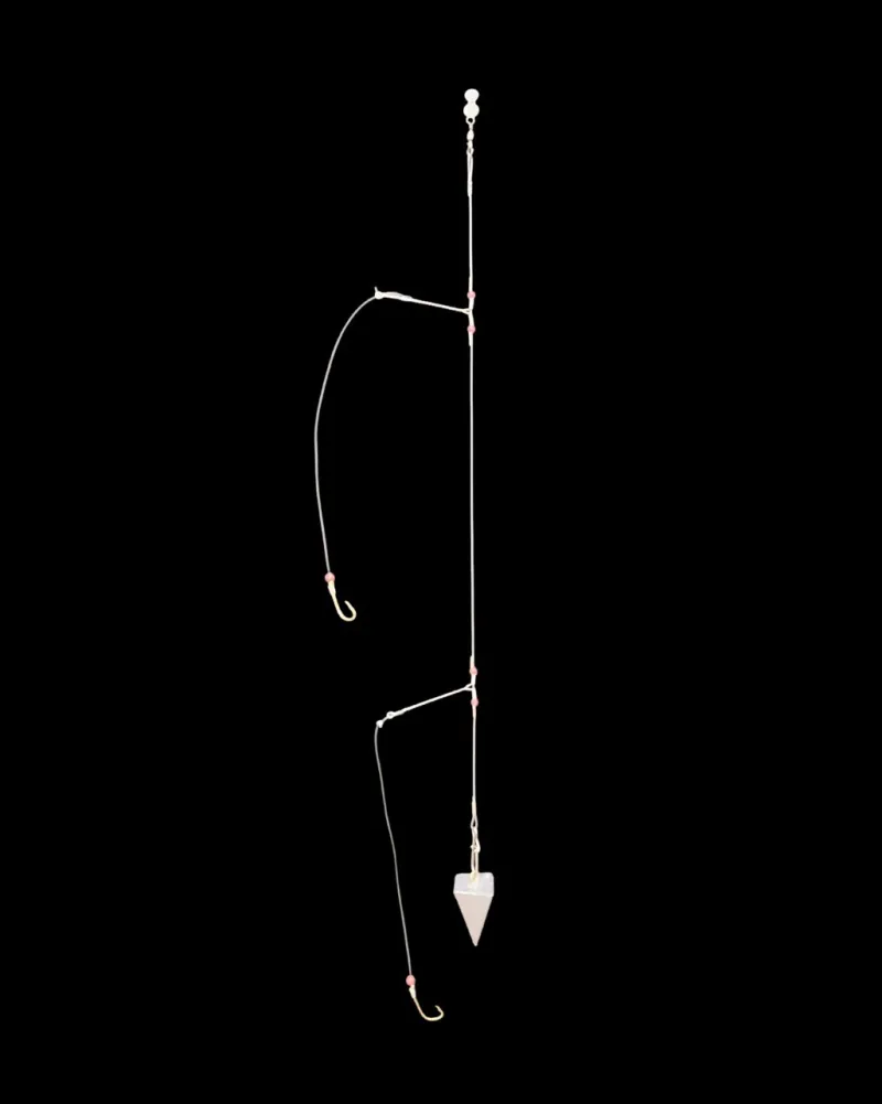Jigging World Rigs>Porgy Hi-Lo on T-Wire Rigs
