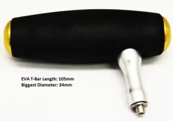 Jigging World Shimano Power Handles>- Power Handle for Shimano Torsa & Talica Single Speed Conventional Reels